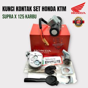 Kunci Kontak Supra 125 Karbu Set Komplit Original Honda Kunci Kontak KTM Key Set Honda Supra X 125