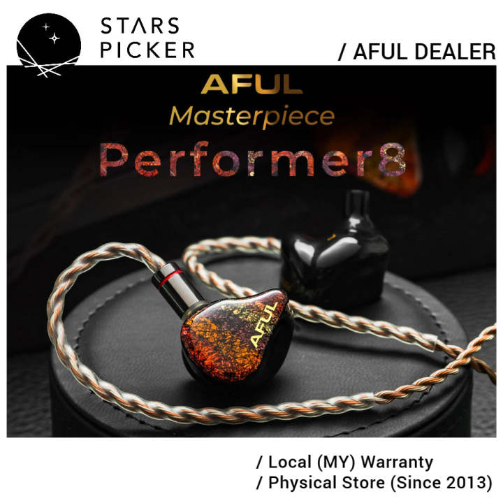 AFUL Performer 8 / Performer8 (7BA+1DD) Hybrid IEM Earphone with