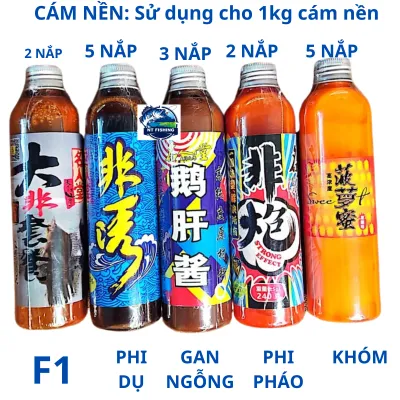 Bộ hương liệu MRT kèm công thức câu rô phi MRT