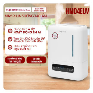 Máy phun sương tạo ẩm 4L diệt khuẩn UV Fujihome HM04E Nhập khẩu máy bù ẩm khuếch tán tinh dầu điều khiển từ xa 3 chế độ