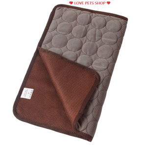 Thảm lót làm mát cho Chó Mèo bằng vải lụa - Love Pets Shop