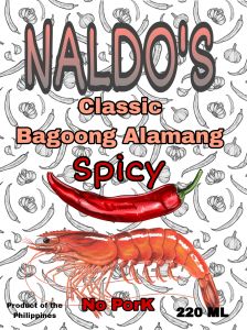 Homemade Sweet and Spicy Bagoong Alamang / 220ML