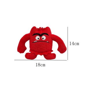 1pcs 14cm The Color Monster Plush Colorful Emotional Stuffed Plush Gifts For Birthday Gift Friends Christmas Gifts