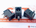 Jack nguồn DC-005 DC5521 cái 5.5x2.1mm - Chân cong (10c). 