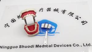 ถาดกัดฟัน 3-in-1 สำหรับพิมพ์ฟัน ถาดกัดโลหะ ฟันปลอม ออโต้เคลฟ วัสดุสแตนเลส แกะสลัก ใช้สำหรับการจัดฟัน