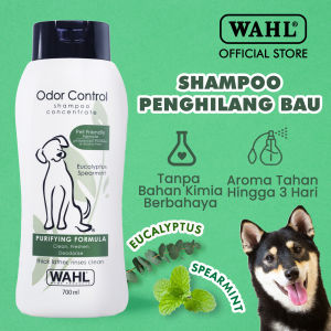 Wahl Pets Dog Odor Control Shampoo 700ml – Sampo Anjing Sampo Anjing Anti Bau Penghilang Bau Anjing Sampo Kucing