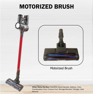 (23KPa) Vacuum-A-Way 2-in-1 Cordless Stick Vacuum Cleaner & Mop/ Floor Washer - Wet & Dry Cleaning 3 Speed Mode (Optional Dust Mite Brush & Stand)