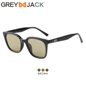 Grey Jack Kacamata Sunglasses Polarized Fashion Kotak Anti Silau UV400 Bahan Tr90 Ringan Pria Wanita 28045