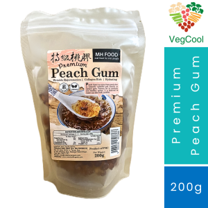MH FOOD Premium Peach Gum 200g | Natural Collagen Skin Glow & Wellness Superfood