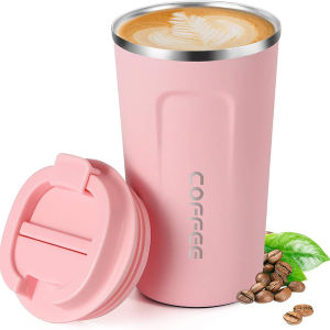 LRMS Termos Kopi 500 ml Stainless Steel 304 Gelas Vacum Tahan Panas 12 JAM Mug Coffee