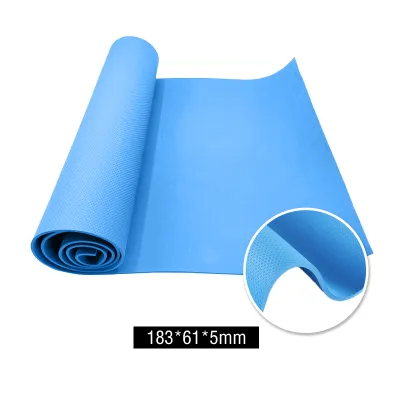 Yoga Mats Non-slip Thick Soft EVA Foldable Ultralight Indoors Gym Fitness Sports Exercises Dance Practice Mat Beginner Sports Gym Fitness Mat Yoga Mat Pilates Mat Pilates Pat（183cm*61cm*6mm）