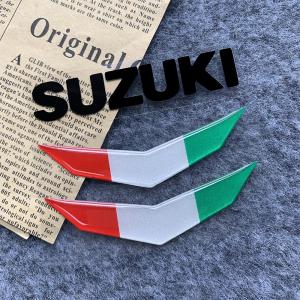 Suzuki Emblem Logo Sticker 3D S Badge Resin Gel Decals For Suzuki Raider 150 skydrive 125 Hayabusa Gixxer SF 250 GSX Motorcycle Waterproof Accessories