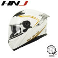 HNJ 983 Full face helmet for motorcycle dual visor women and men original helmets With ICC. 