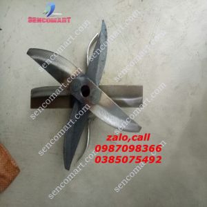 Bộ lưỡi dao gắn máy băm rau bèo làm từ thép rèn