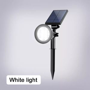 Solar 7 LED Light Garden Spotlights Waterproof Auto On/Off Garden Outdoor Lights