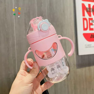 Botol Minum Anak Botol Minum Gagang 2678 BPA FREE Kapasitas 420ml + Sedotan