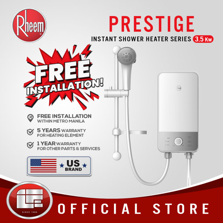 RHEEM PRESTIGE RTLE-35B-1 INSTANT WATER HEATER Single - Main Image