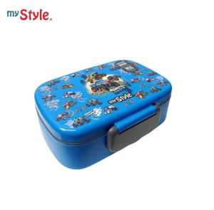 My Style TM 1506 E Bento Lunch Box with Spoon & Fork for Junior Boys