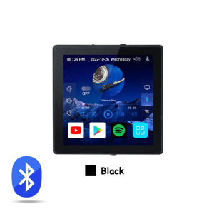 4inch WiFi Wall Amplifier Bluetooth-compatible Smart Home Music System Android 10.0 Touch Screen Wall Panel Support Voice Control RJ45 Single piece