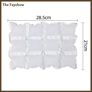 [The Fayshow] Reusable Gel Ice Bag Automatic Water Absorption Insulated Ice Pack Pain Cold Compress Cooling Bag Food Keep Fresh Ice Pack