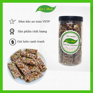 Thanh cơm gạo lứt ngũ cốc hạt chất lượng hũ 300g hỗ trợ giảm cân ăn kiêng - Đồ ăn vặt SUSUTOSHOP