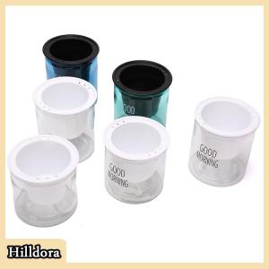 [Hilldora] Transparent Flower Pot Self-Watering Plant Flower Pot Home Garden Decoration