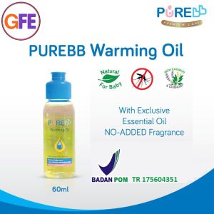Pure BB Baby Warming Oil Minyak Essensial Alami Bayi Hangat Anti Kembung Anti Nyamuk