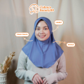 Jilbab Instan Kerudung Hijab Bergo Sport Size S & M - Warna Lengkap. 