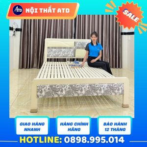 GIƯỜNG SẮT HỘP 4X8 - GIƯỜNG NGỦ 2 3 NGƯỜI NẰM SẮT DÀY CỨNG CÁP SƠN TĨNH ĐIỆN SIÊU BỀN ĐẸP GIÁ RẺ