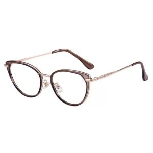 [MUA 1 TẶNG 1 PHỤ KIỆN] Kính mắt mèo nữ Libra EyeWear gọng kính kim loại chống ánh sáng xanh tia UV dễ đeo