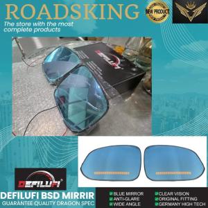 DEFILUFI HONDA CIVIC FE SIDE MIRROR GLASS RUNNING SIGNAL BLIND SPOT DETECTION BSD BLUE SPJ SPEC