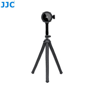 JJC Flexible Tripod Magnetic Phone Holder For iPhone 16 15 14 13 SeriesAction Cameras and 1/4-20 Thread Cameras & More Non-magsafe Android Smartphones