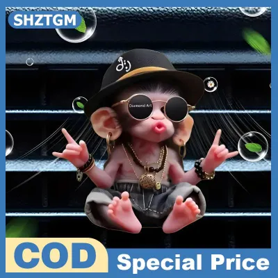 SHZTGM Cửa hàng xe hơi Vent Nước hoa Clip 2D làm mát không khí khuếch tán điều hòa hương liệu nước hoa Clip trang trí nội thất xe hơi