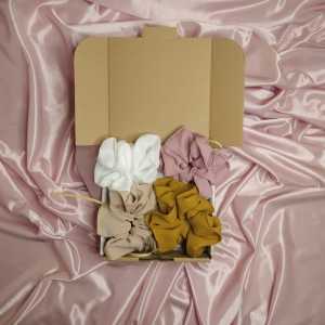 GIFT BOX MINI SCRUNCHIE HAMPERS CEPOL KUNCIRAN KAIN CERUTI MINI KADO WISUDA ULANGTAHUN GRADUATION