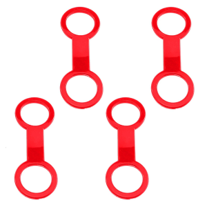 4 cái ống lặn chủ ghim hãm universals kẹp nhựa Mặt nạ ống thở dây đeo thủ môn Ống chủ file đính kèm dễ dàng sử dụng