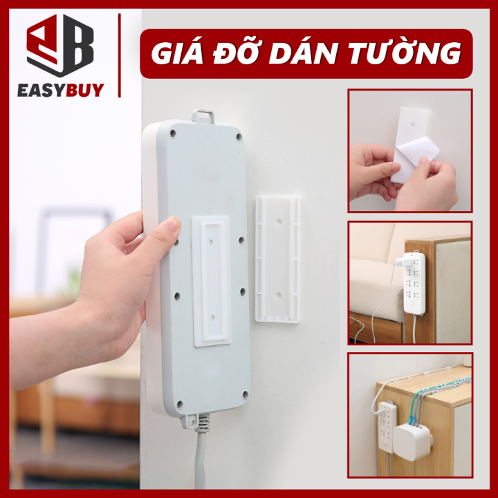 Miếng Dán Tường Đỡ Ổ Điện Chịu Tải Tốt Treo Ổ Cắm Điện Tự Dính Đa Năng ...