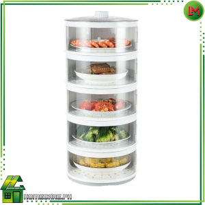 HOMECARE PH. 5 Layer Food Cover Transparent Stackable Dish Cover Insulation Food Cover Dustproof
