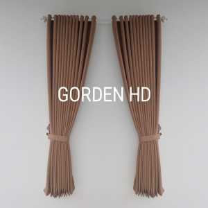 Gorden jendela Lebar 12 Gelembung 24 lubang ring bahan blackout