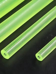 Polyurethane rod hollow tube PU rod elastic rubber rod cow tendon rod high-strength rubber rod customized cutting punching gasket shock-absorbing material