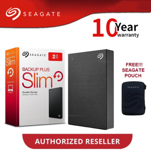 【COD】Seagate 1TB/2TB One Touch External HDD Portable Hard Drive USB 3.0 Slim with Free Rescue Data Recovery and Free Pouch