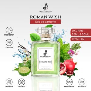 Delisa Eau De Parfume Romantic Wish - Fresh Tenang Sweet Dreamy Premium