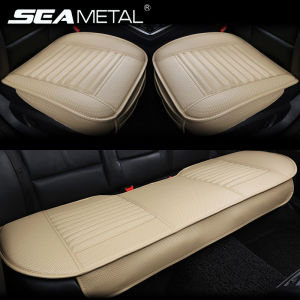 Universal Leather Car Seat Covers Pad Protector Cushion Interior Accessories