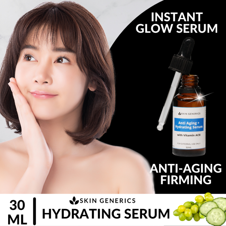 [ GLOW SERUM ] SkinGenerics Hydrating Serum for Skin Firming AntiAging