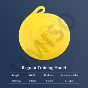 UMISO High Elasticity Yoga Fitness Rubber Resistance Bands Durable Squat Strength Training Bands Exercise Stretch Bands