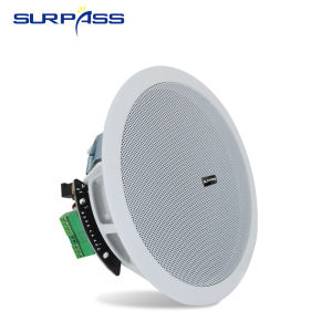 Bluetooth ceiling speaker 6 inch powerful 20w 4 channel wall mount speaker hifi stereo home theater class d amplifier
