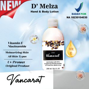 Body Lotion  - DMelza (BPOM) mencerahkan kulit pelindung sinar matahari UV Protection Niacinamide