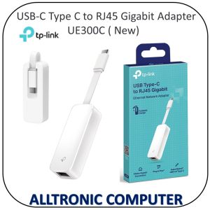TP-Link USB-C Type C to RJ45 Gigabit Ethernet Network Adapter UE300C (New) / TPlink UE300C USB C to ethernet Adapter