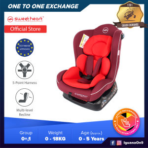 [MYCRS RM150 OFF Incentive Subsidy] Sweet Heart Paris CS12 CLIOS Group 0/1 Car Seat with One-Hand Adjustable 4 Level Reclining Position