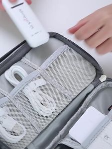 Cable Organizer Bag Travel Gadget Gag Digital Storage Bag Cable Organiser for USB Power Bank Charger Wire Accessories