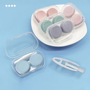 eyeshare 1 cặp kính áp tròng DUBLIN series kính áp tròng màu gradient kính áp tròng màu xám phương tây 6 tháng lens